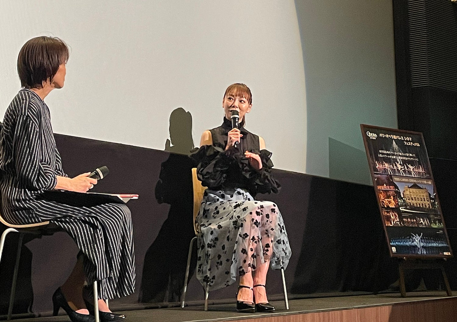 2019年版『白鳥の湖』トーク中の様子