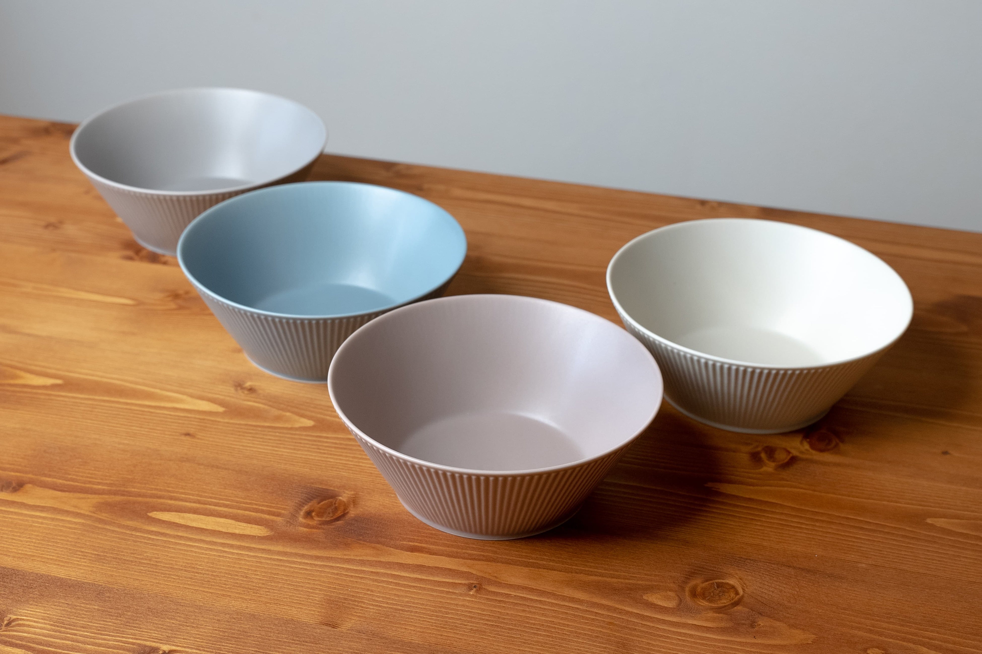 めぐり陶器「grace」ボウルM 4色