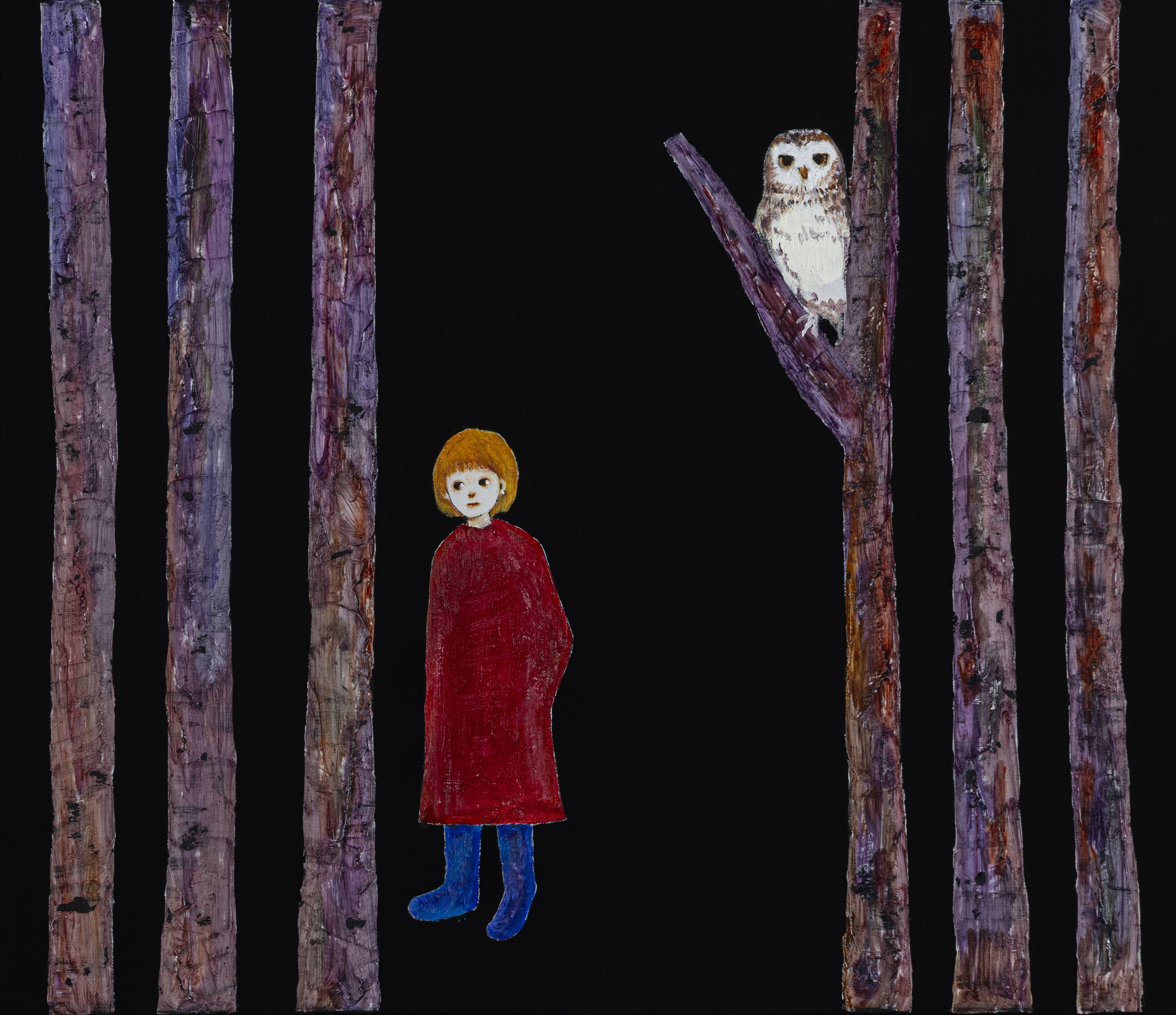 田中千智「夜の森」©SAWARISE