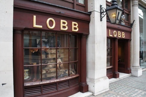 ロンドンのセントジェームス通りにあるジョン・ロブ