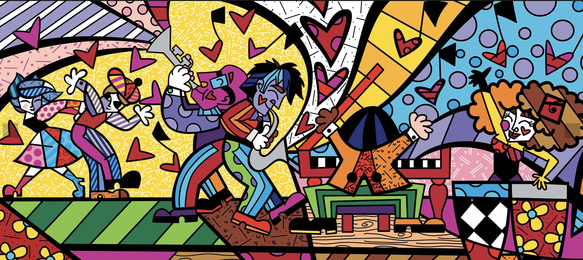 ロメロブリット ポップアートポスター 独自の世界観をカラフルに描く ロメロブリット ポップアートポスター 独自の世界観をカラフルに描く