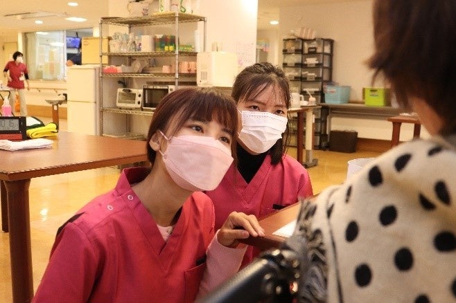 ※入職後（ONODERA ナーシングヴィラ　ルネッサ四谷にて）