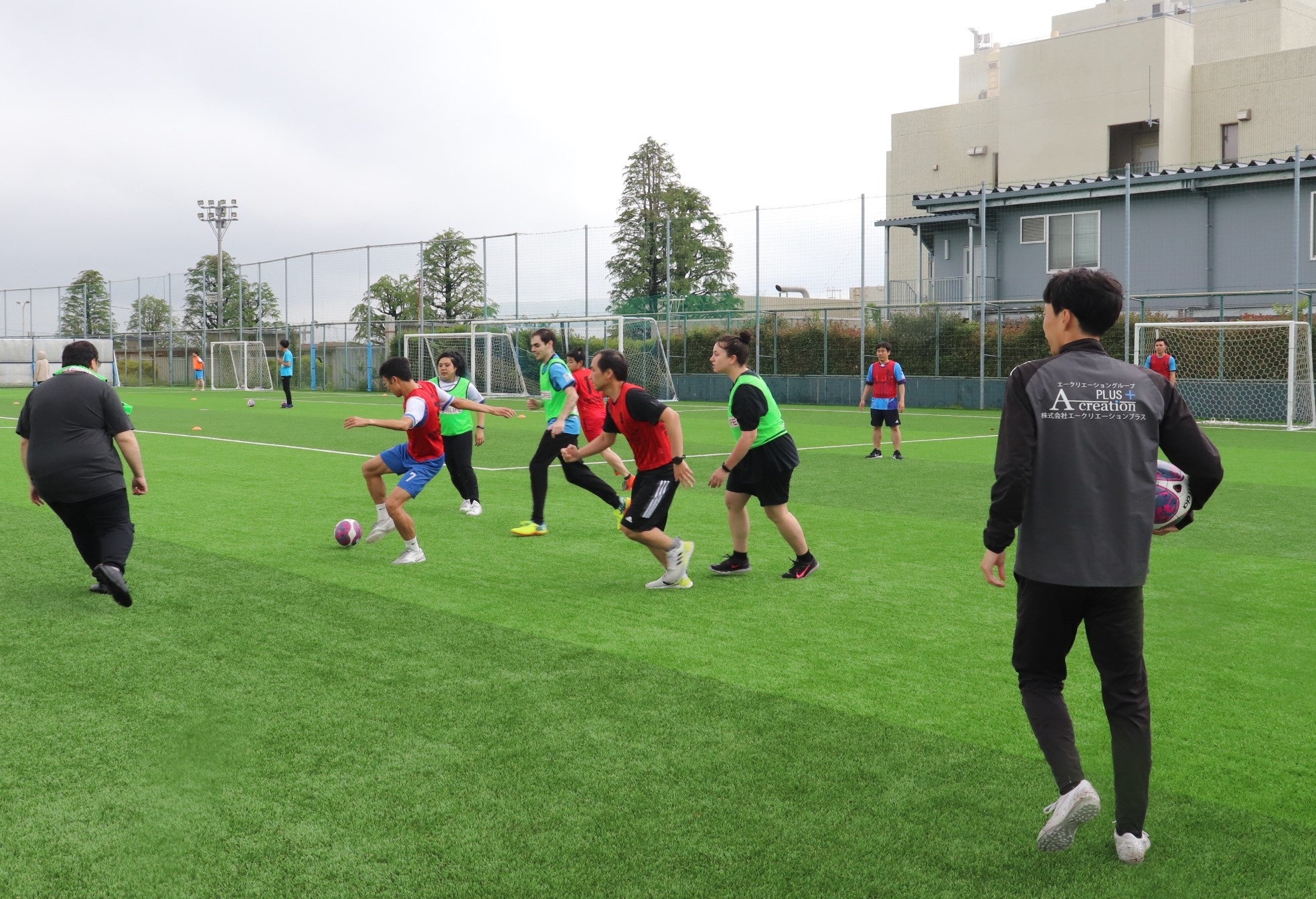 ■外国人共生フットサル交流イベントの様子