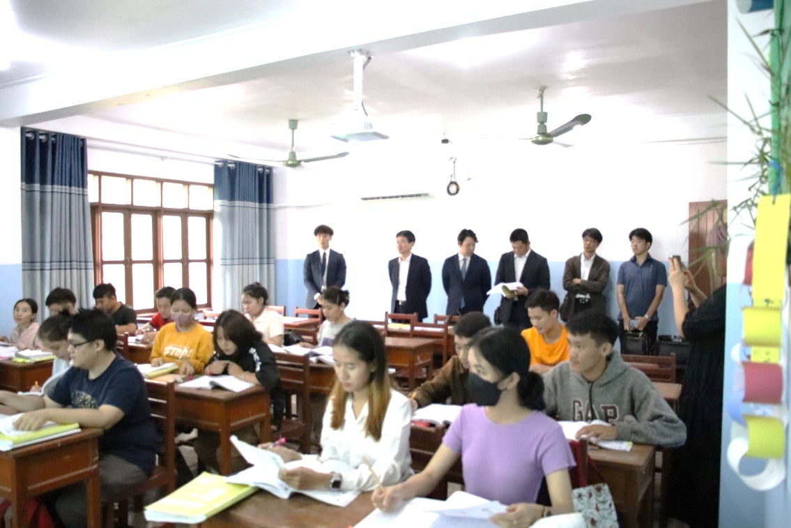 ■ラオスアカデミー視察の様子