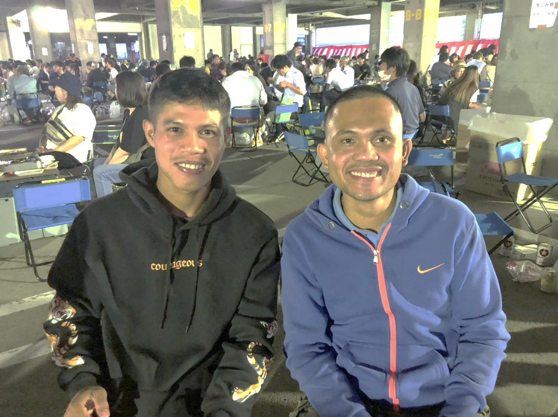 ■名寄市の企業が参加する地域交流ベントに参加をした時の様子