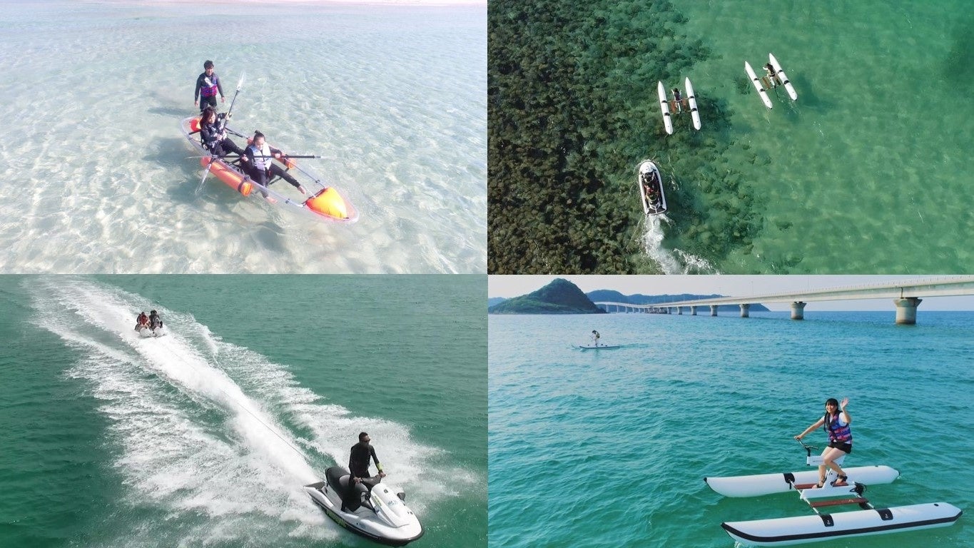 ホテル目の前に広がるビーチでできるアクテビティ