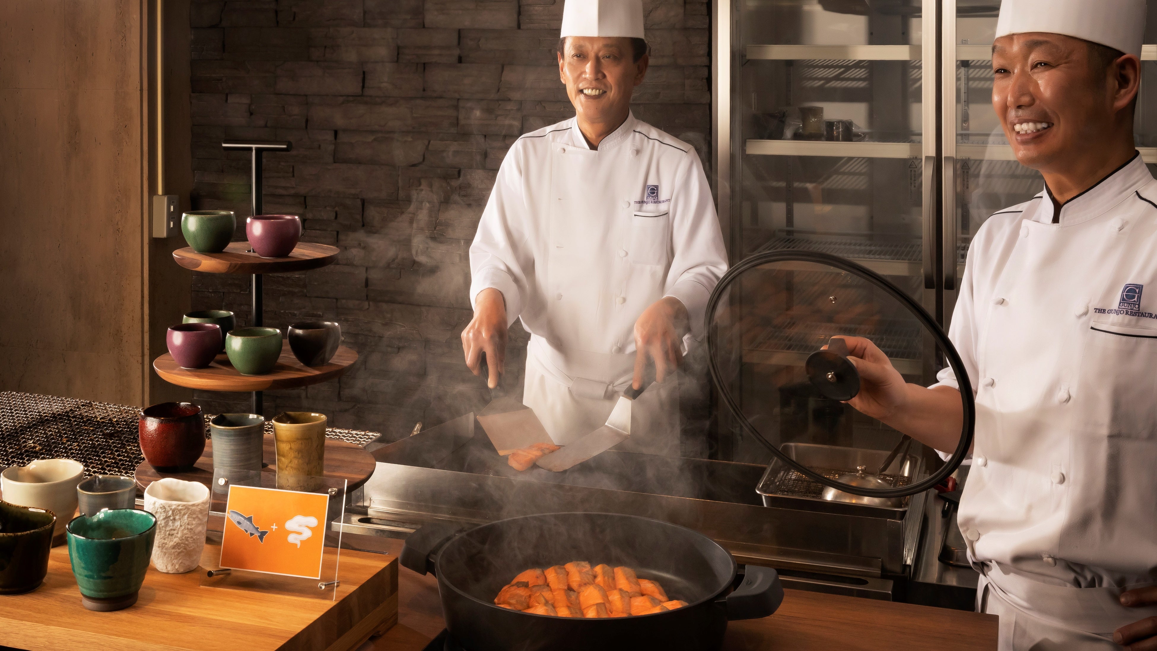 食材となにを掛け合わせてできた料理なのかをゲーム感覚で楽しんでいただきたい　～なぞかけスペシャリティ～