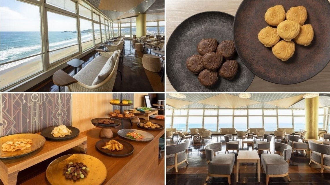 時間帯によって色んな表情を魅せてくれる太平洋を望めます