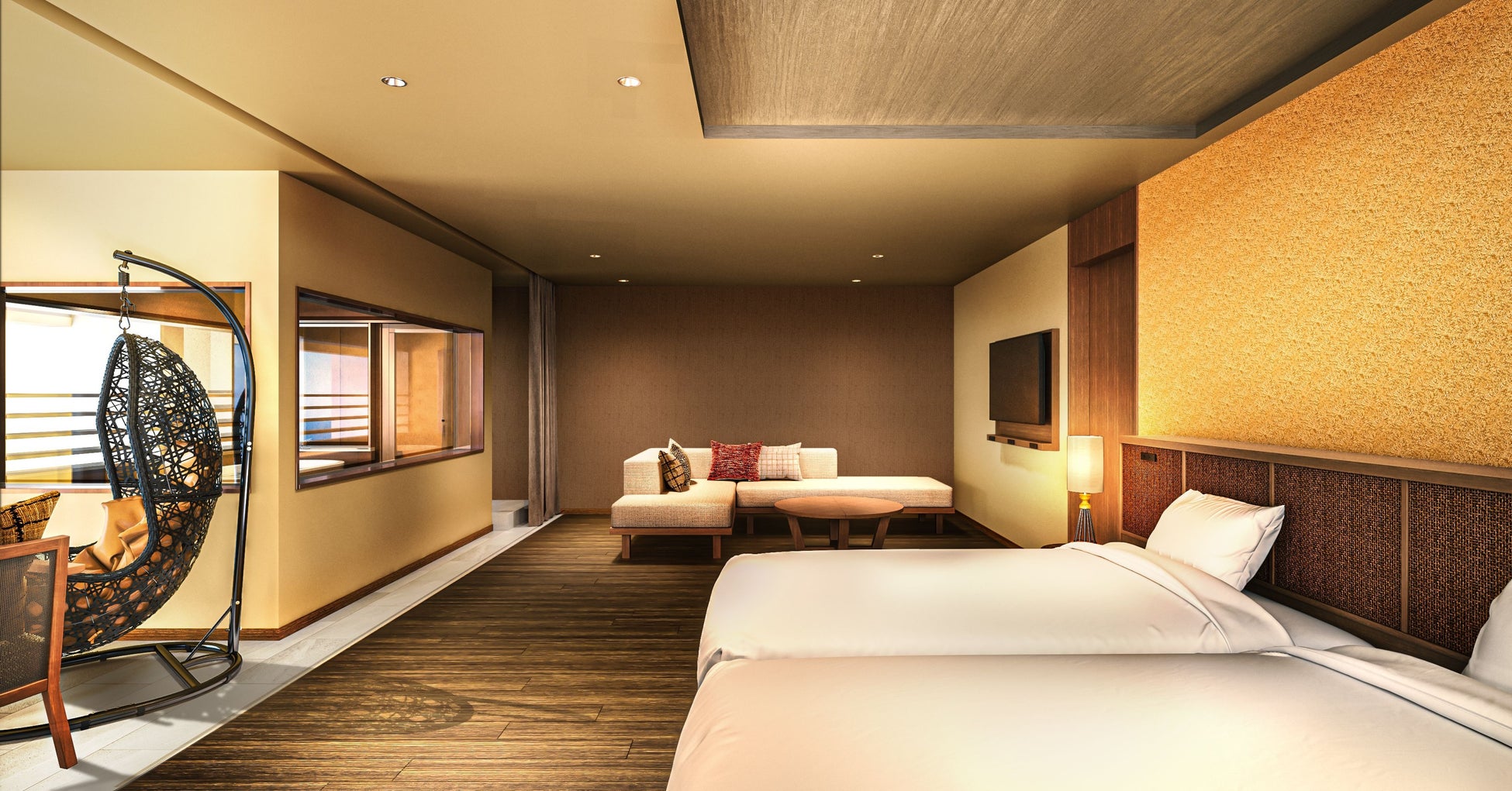 露天風呂付プレミアムデラックス洋室B イメージ