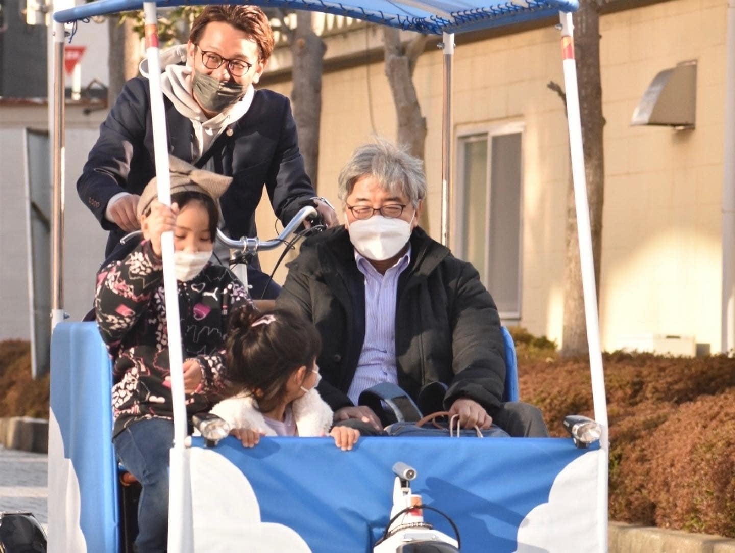 電動アシスト付き自転車のため、運転免許なしで乗務可能です。