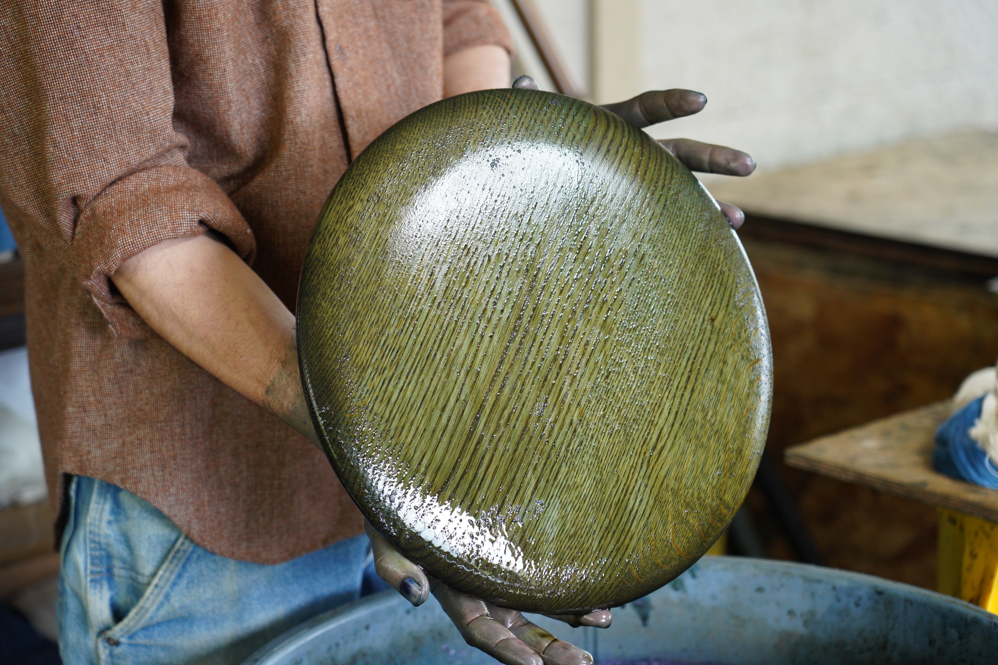 空気に触れさせる