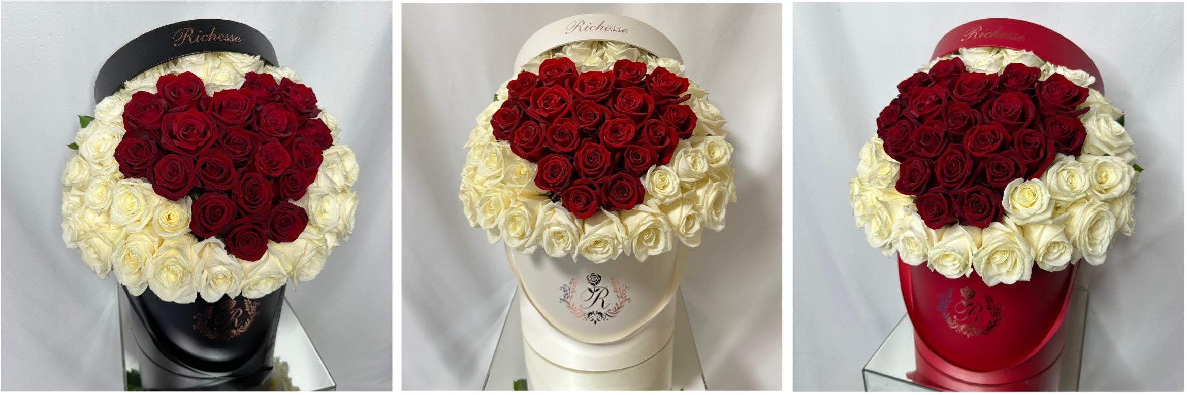 ハートのアレンジメントLサイズ