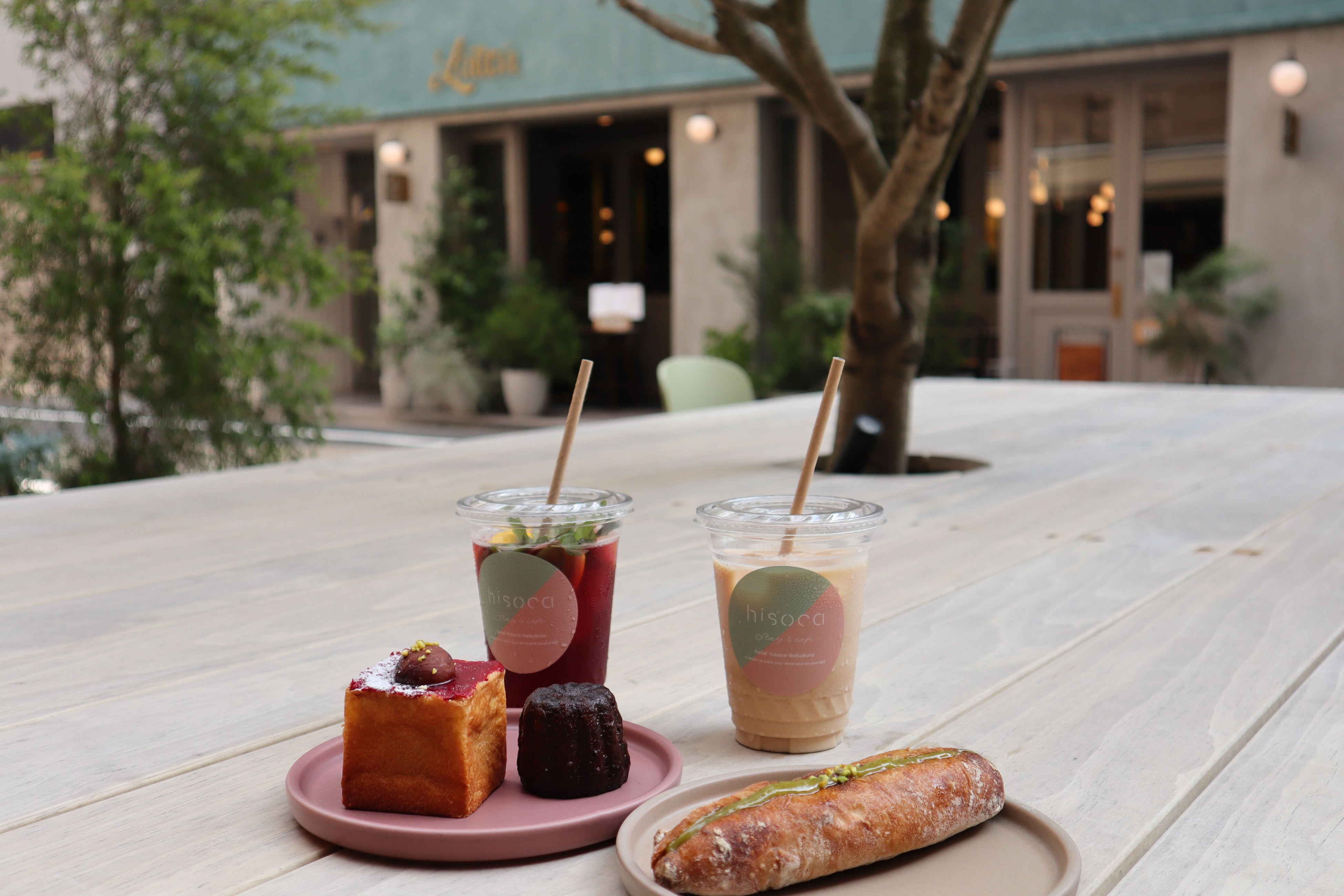 hotel hisoca ikebukuroの屋外テラス席