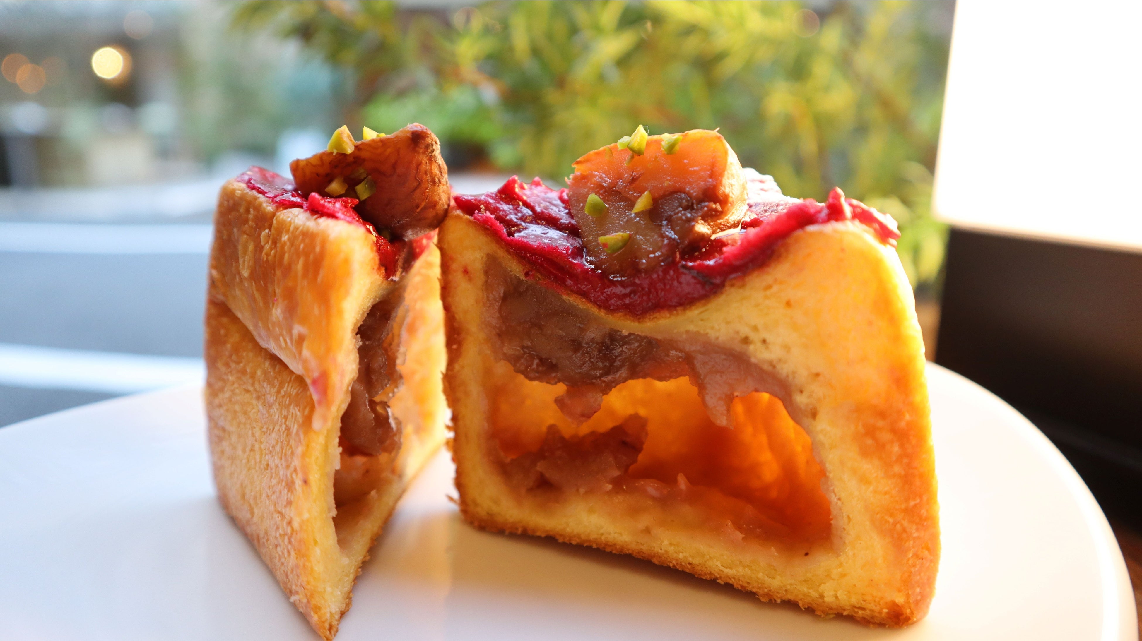 栗とカシスのブリオッシュ