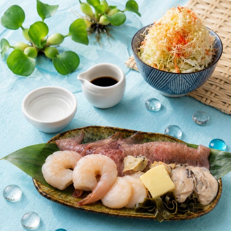 海老入りぜいたく海鮮もんじゃ