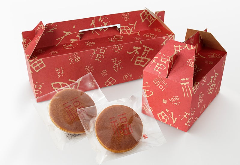 たねや福どらやき5個入1,296円（税込）10個入 2,538円（税込）