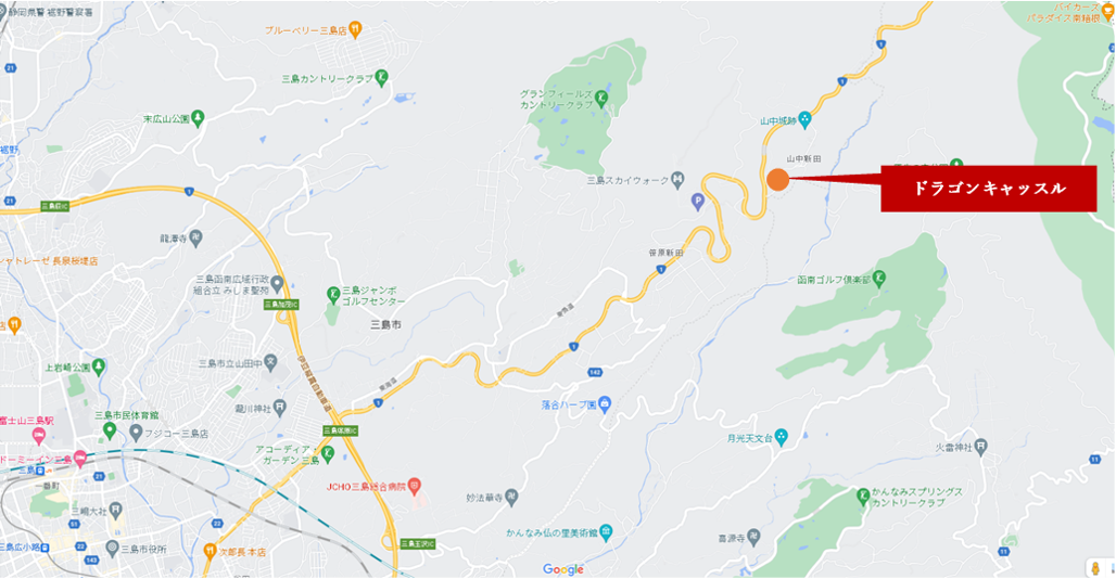 「ドラゴンキャッスル」マップ