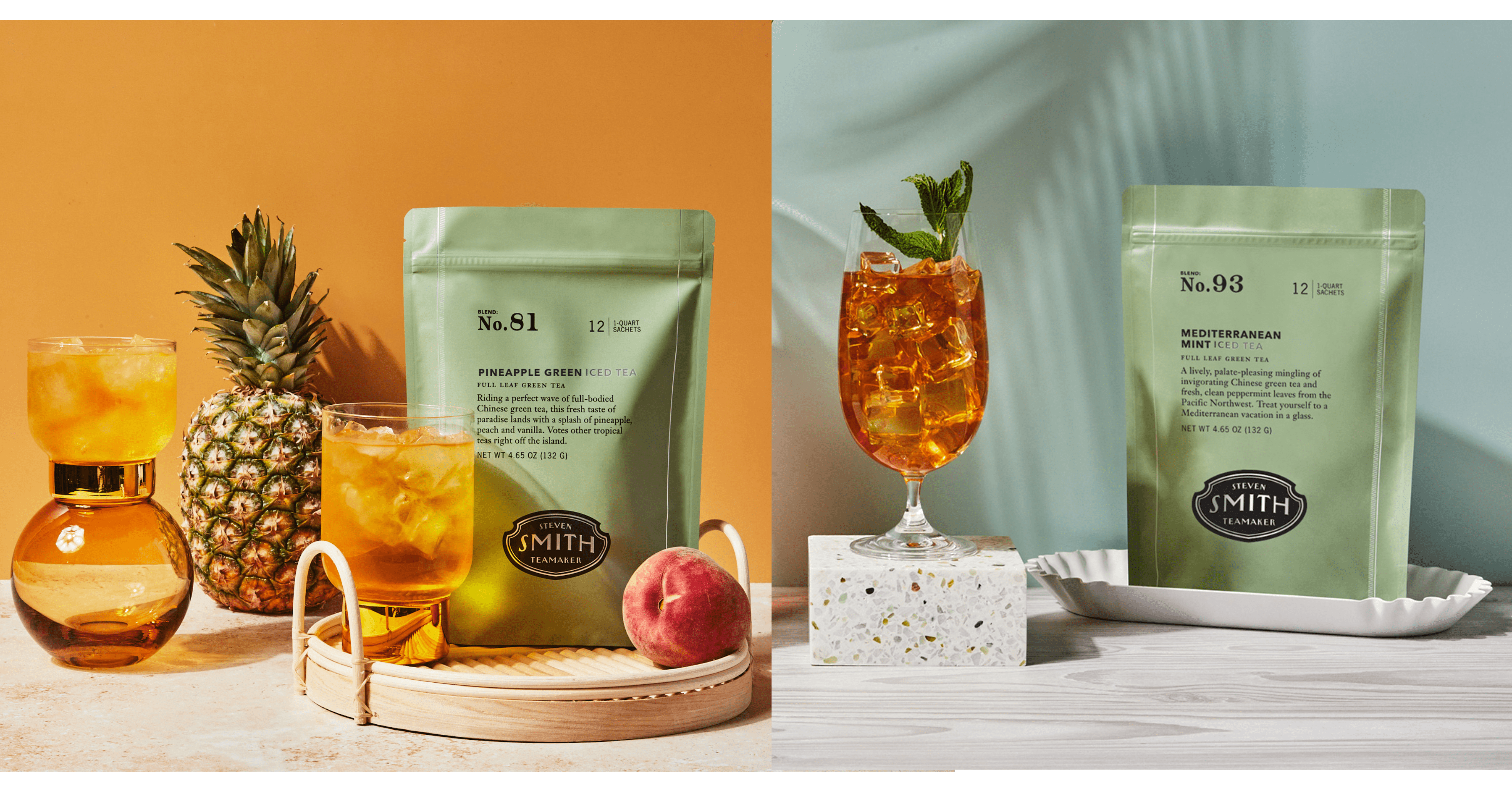 パイナップルグリーン &メディテレーニアンミント