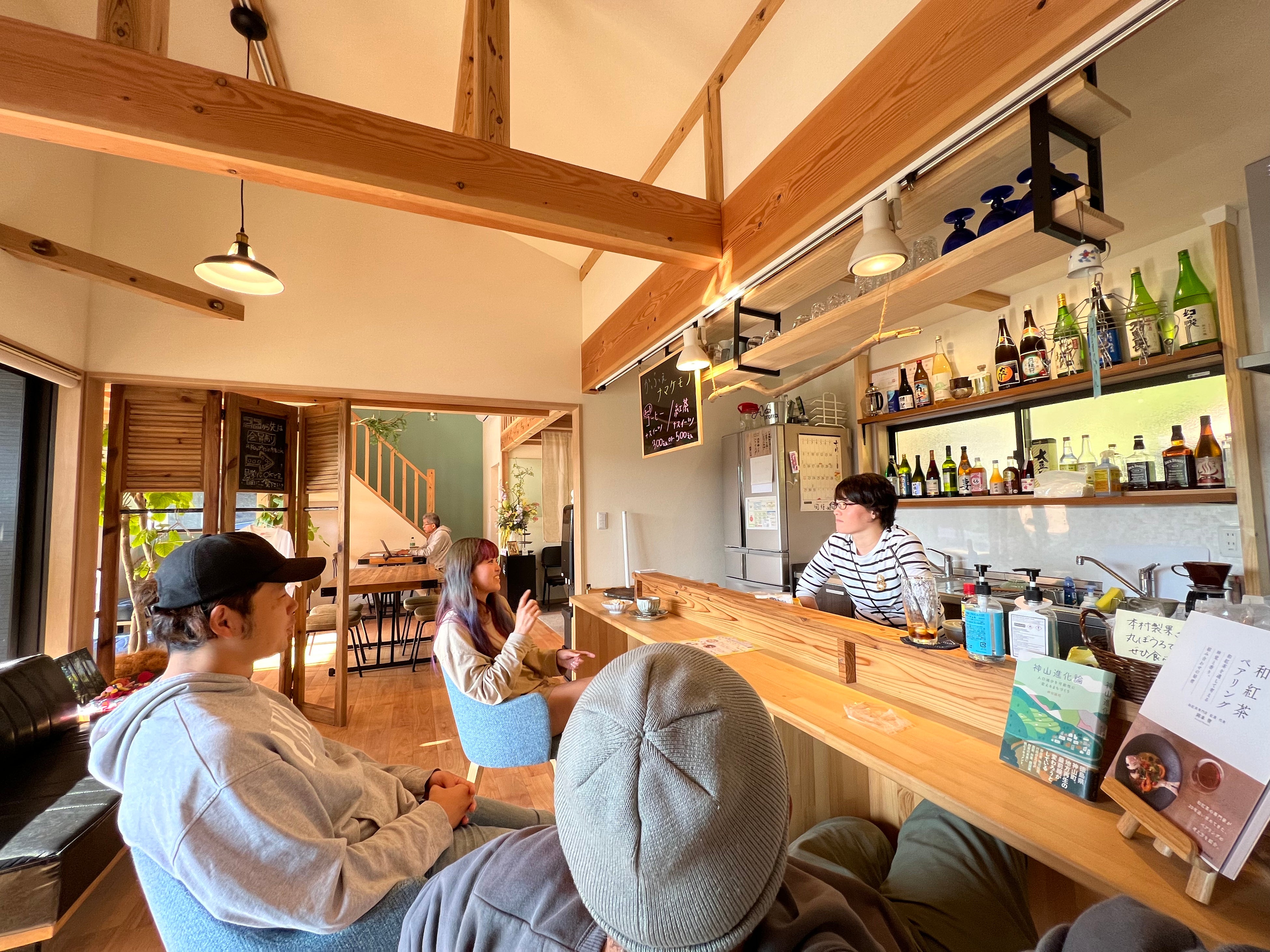 何気なく集まる人とたわいのない話が出来る