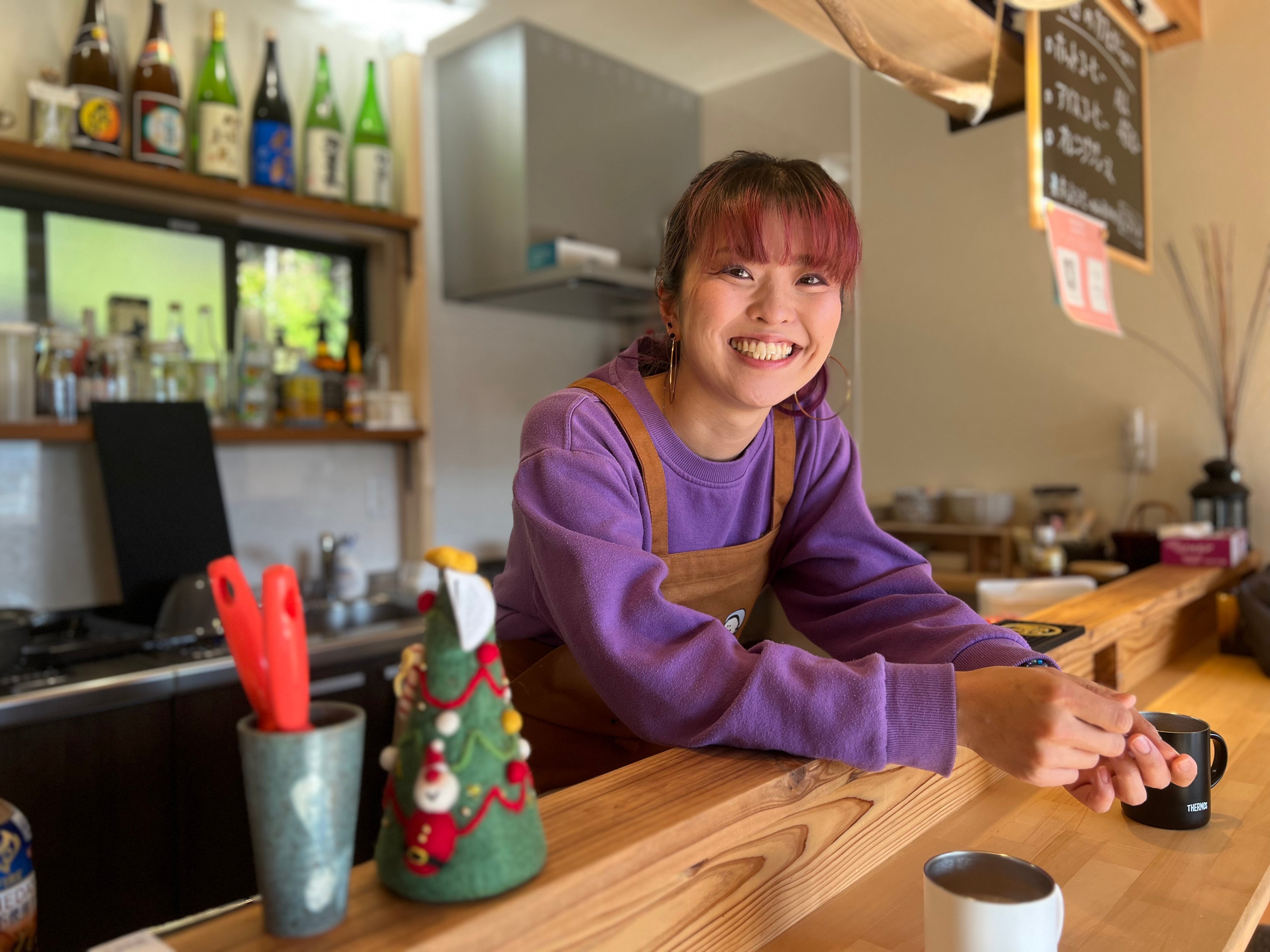 音無てらすでは、やりたいことを形にする。カフェの様子。