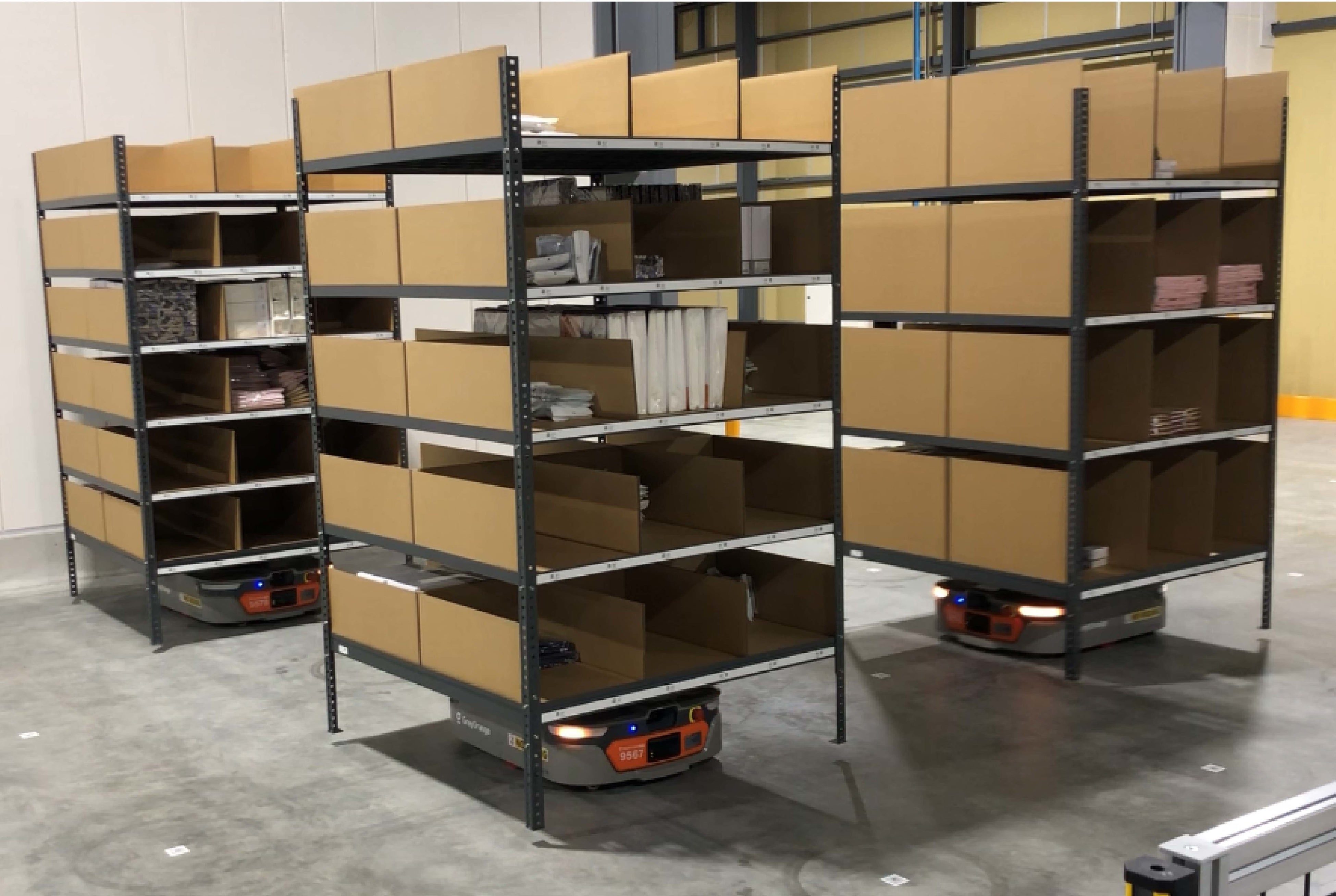 「Ranger（TM）GTP」で荷物を運ぶ様子