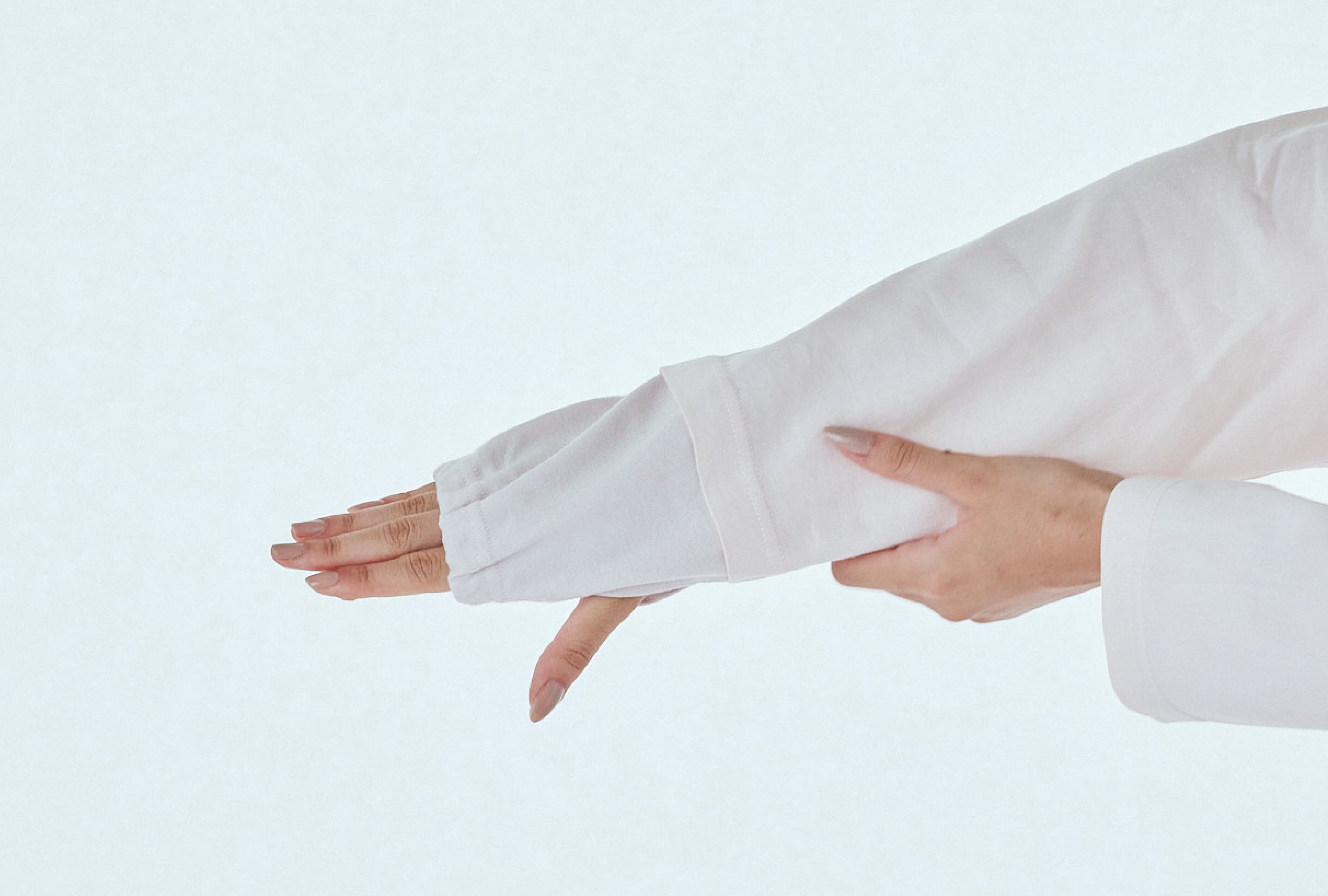 手首部分の2重構造