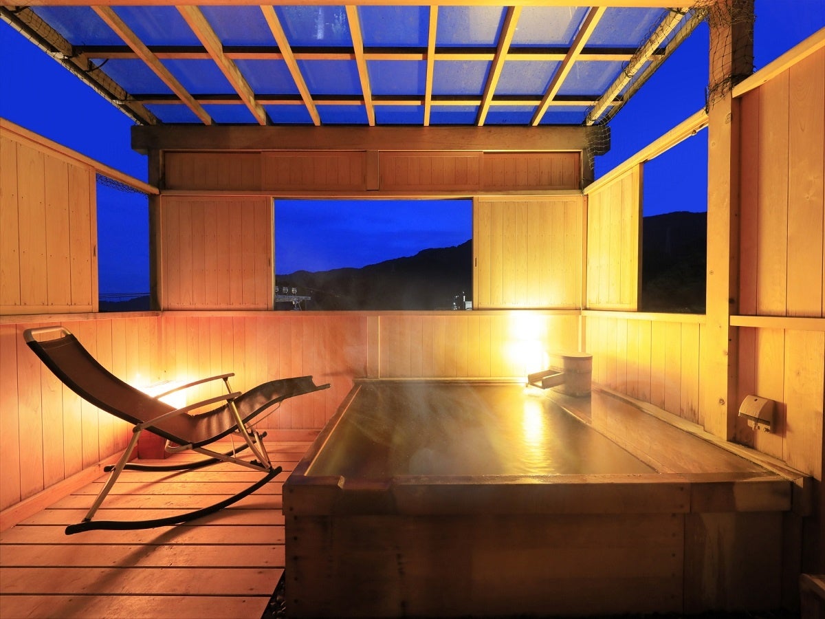 温泉露天風呂付きスイート(ゆがわら風雅)