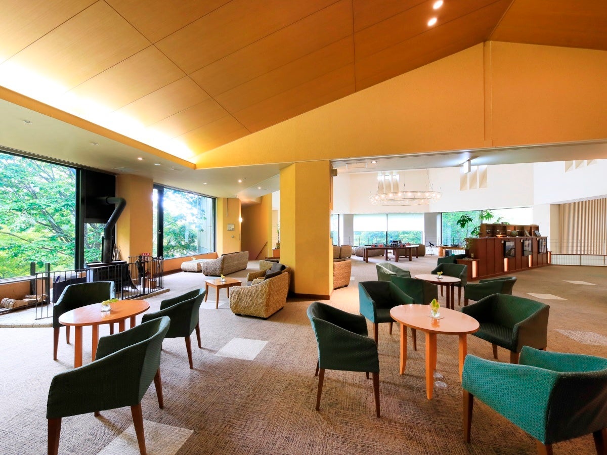 奥日光ホテル四季彩　ロビー