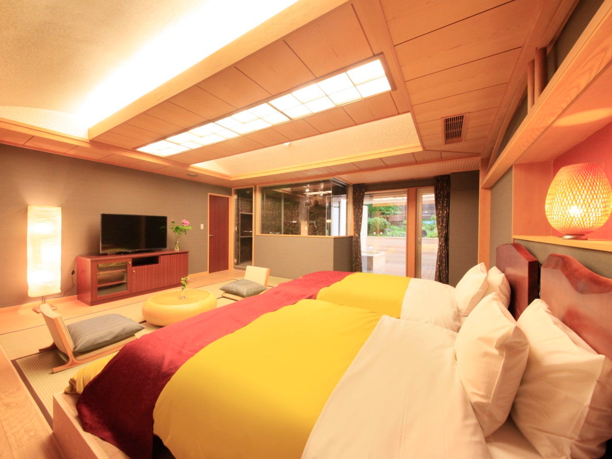 【箱根風雅】本館 露天風呂和洋室