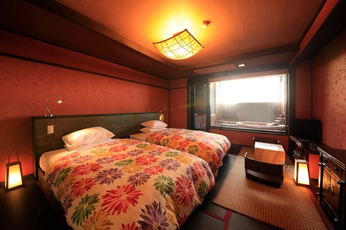 温泉露天風呂付和室ツイン