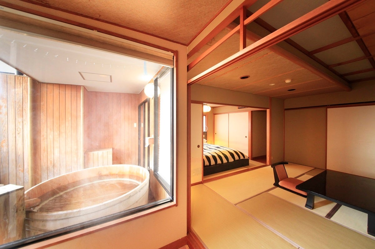 最上階露天風呂付特別室