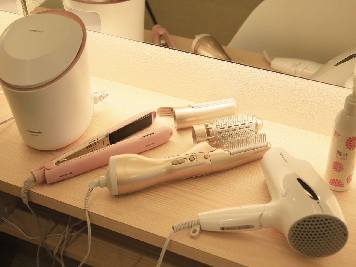 【熱海風雅】大浴場には女性に嬉しいツールをご用意