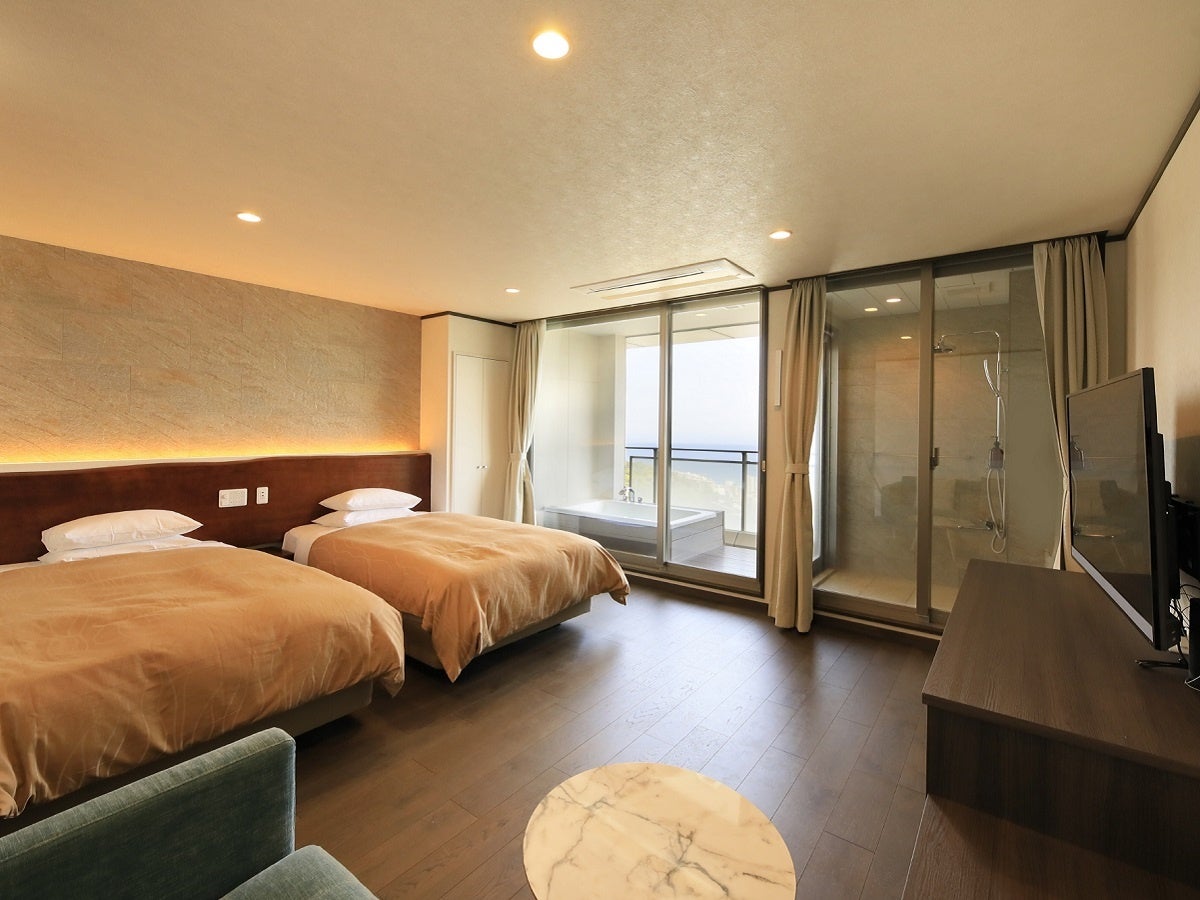 【熱海風雅】露天風呂付きオーシャンビュー客室