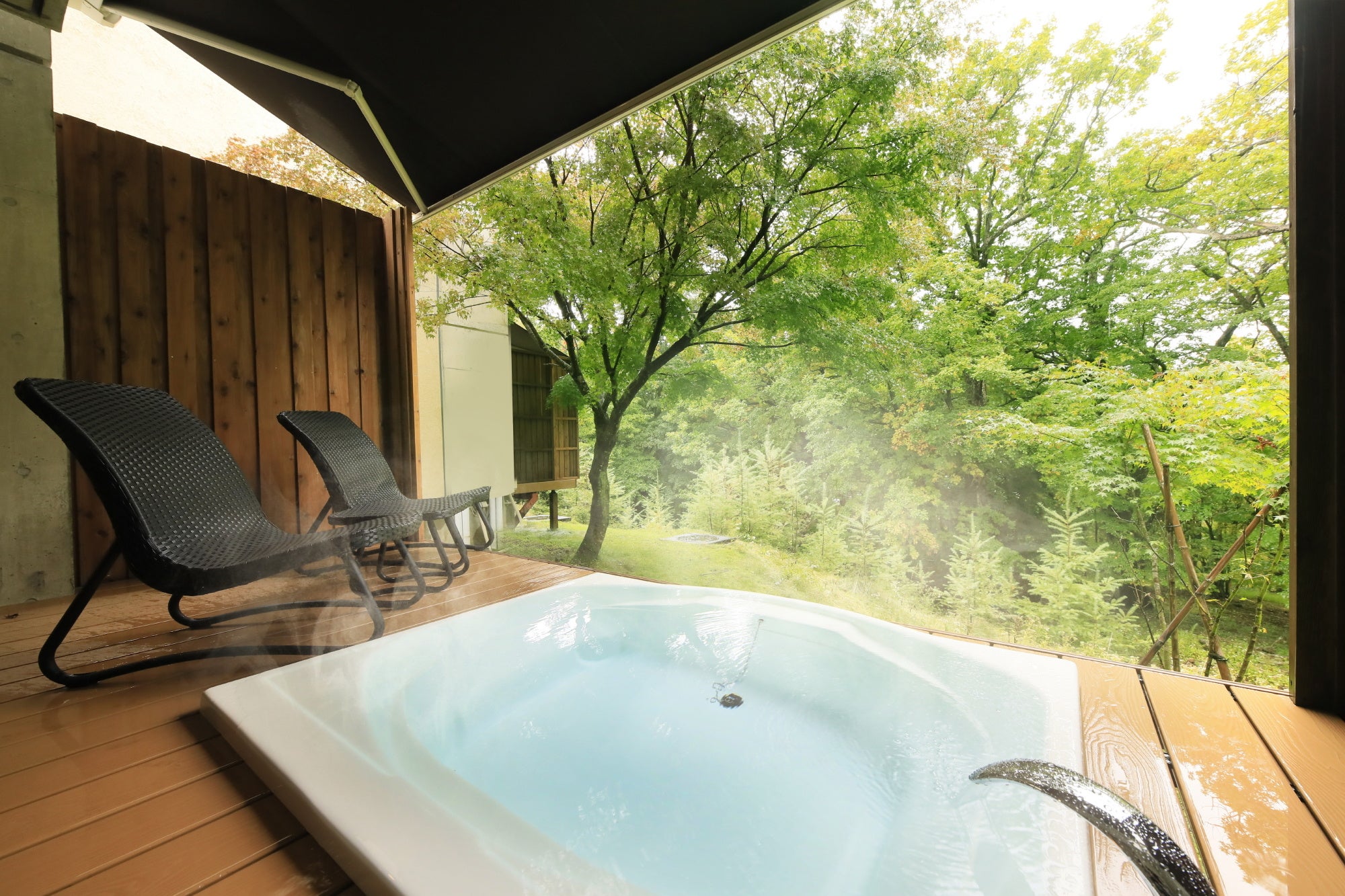 【奥日光ホテル四季彩】露天風呂付き客室