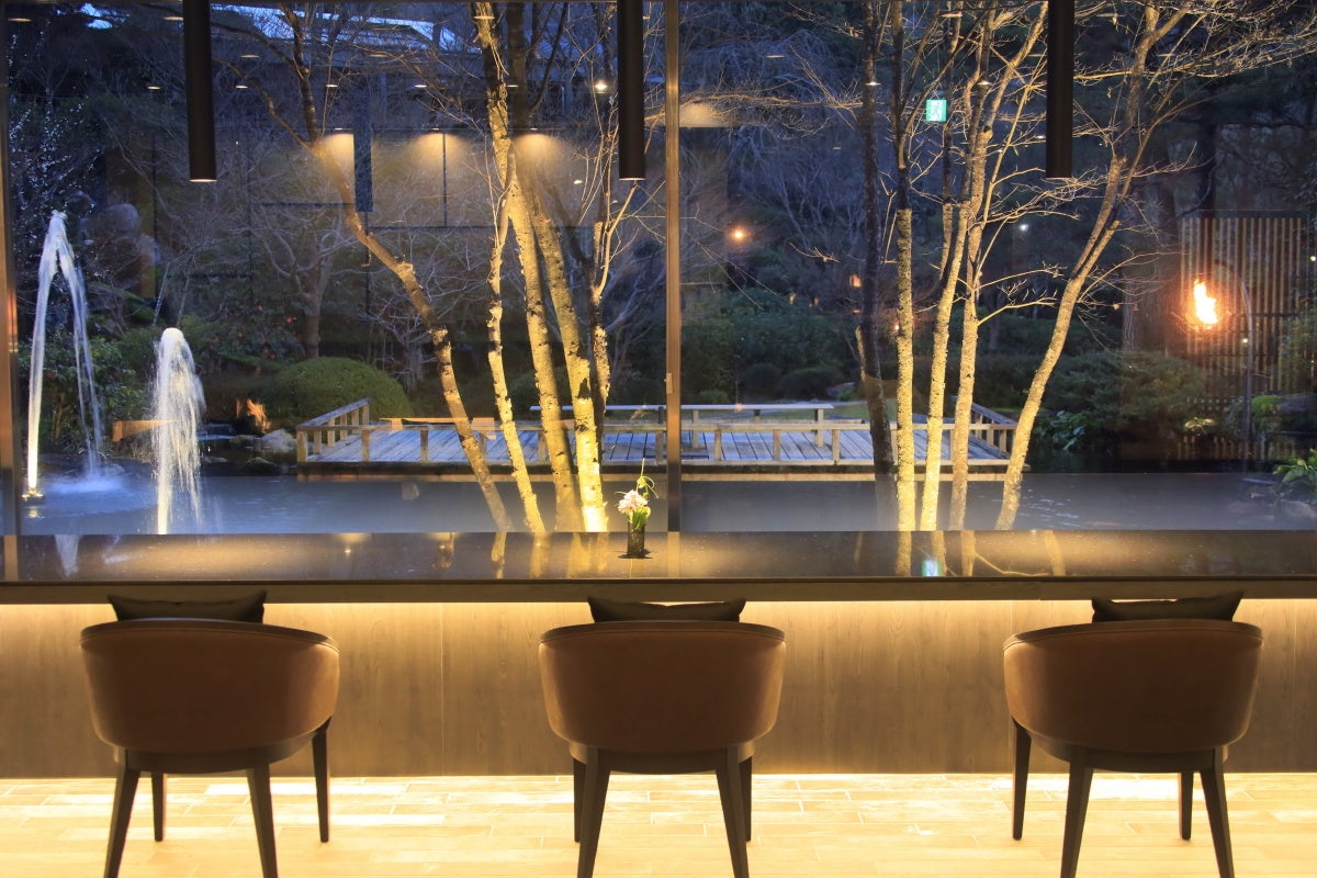 幻想的なガーデンビュー