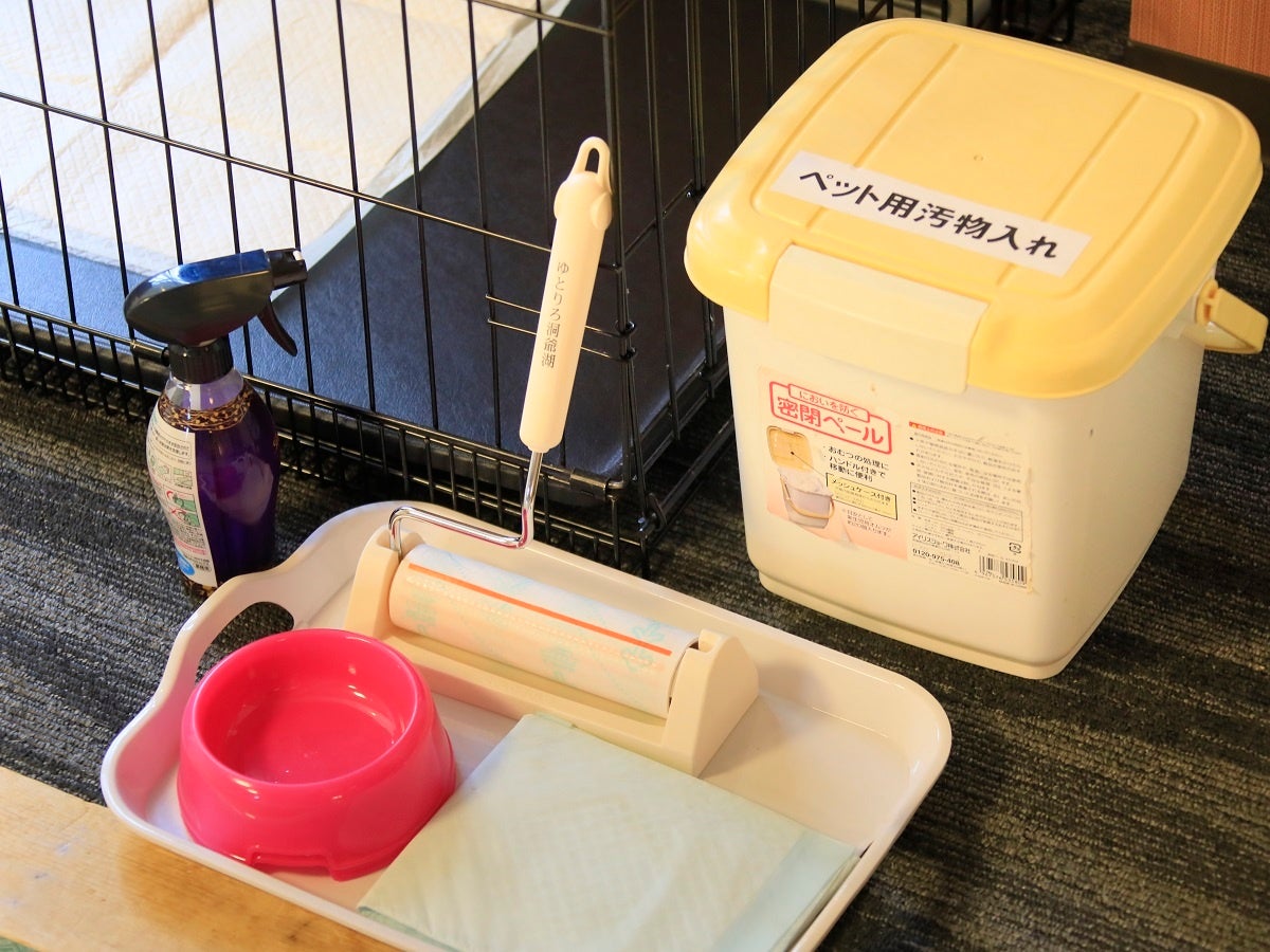 ワンちゃんアメニティも充実