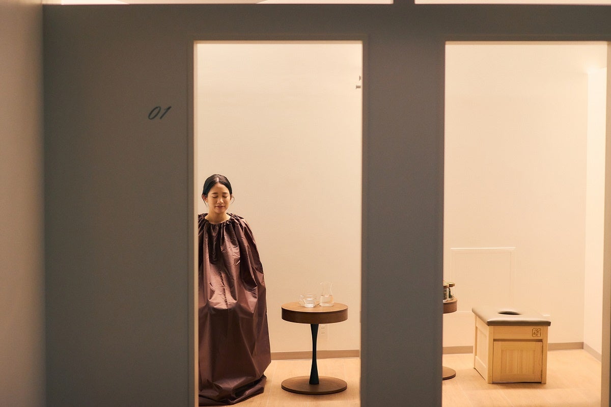 よもぎ蒸しで気軽にデトックス（フォートリート草津）