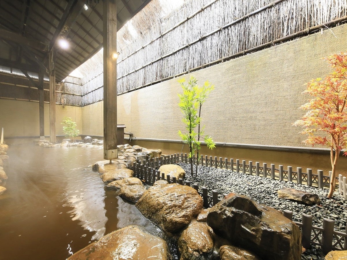源泉かけ流し露天風呂