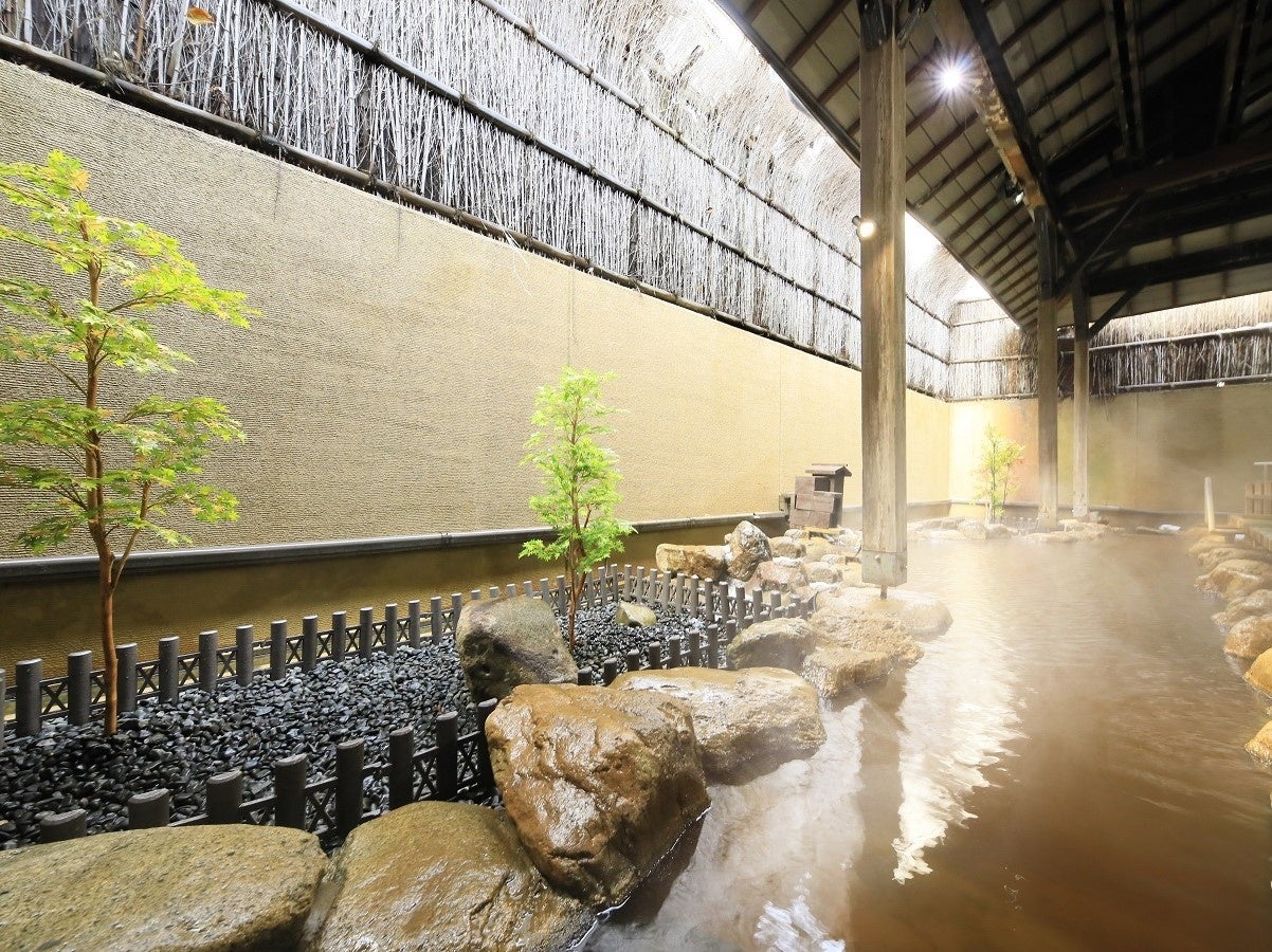 源泉かけ流し露天風呂