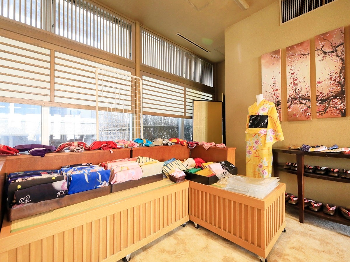 色浴衣の無料貸し出し