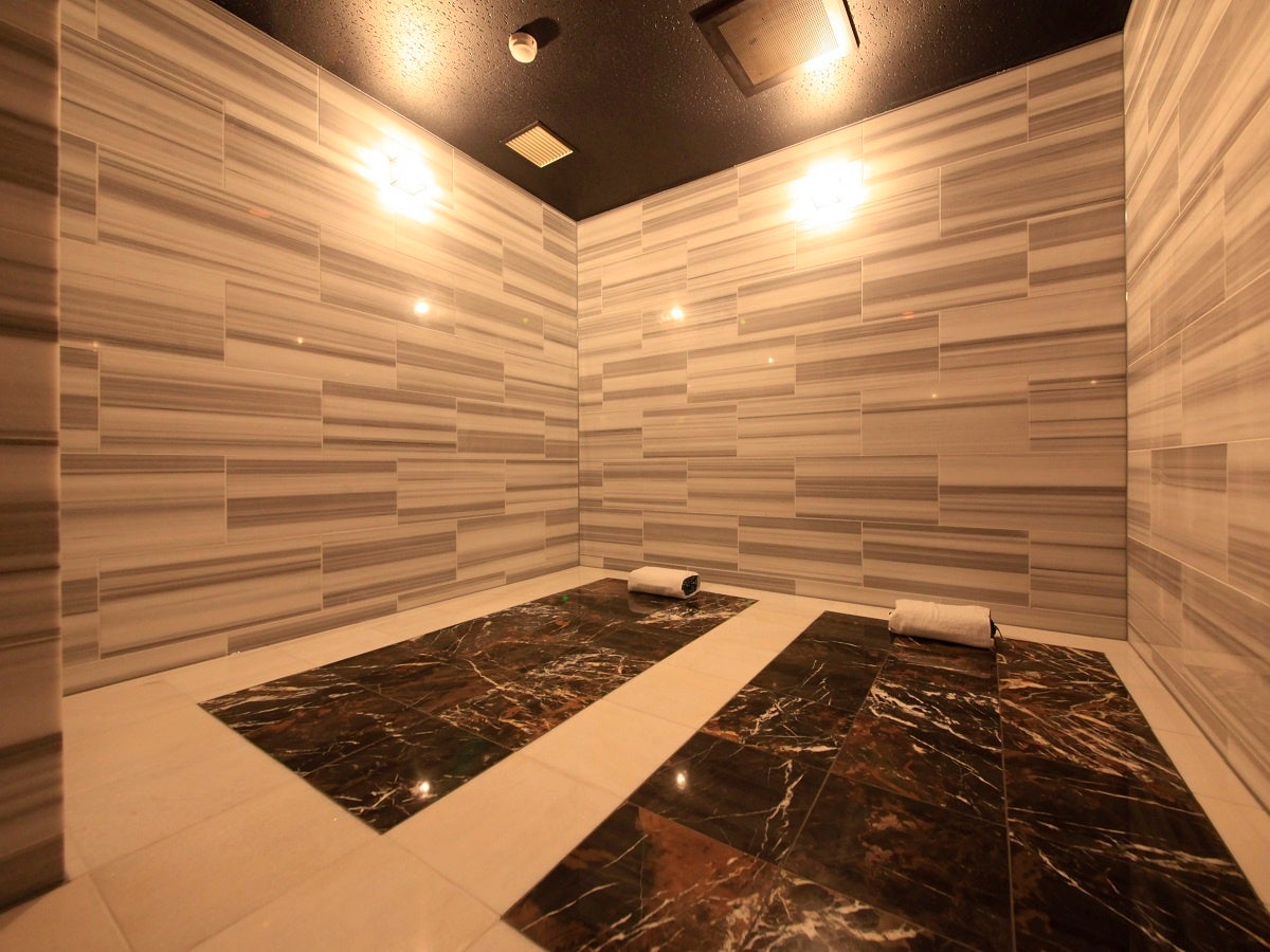 岩盤浴でリフレッシュ