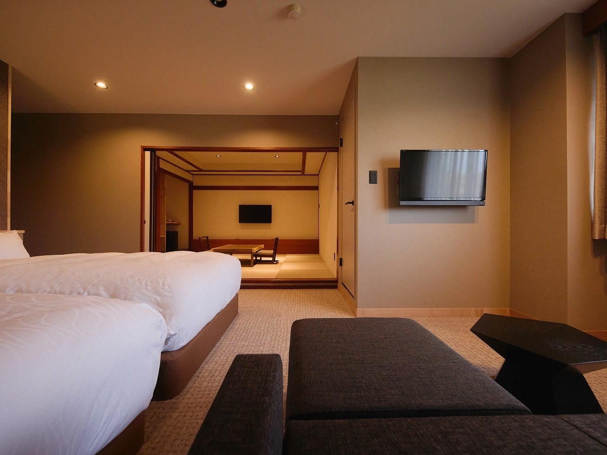 半露天風呂付和洋室