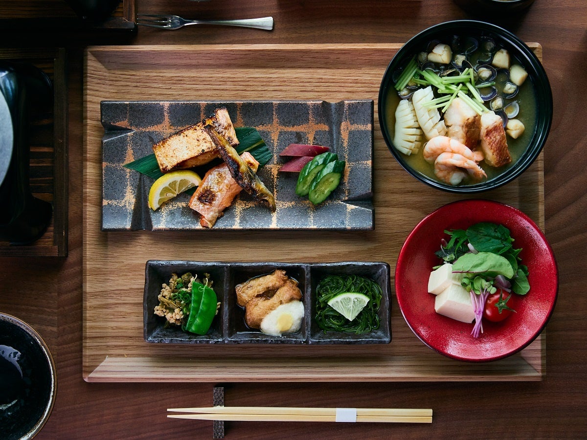 宮城のご飯のお供も充実の朝食