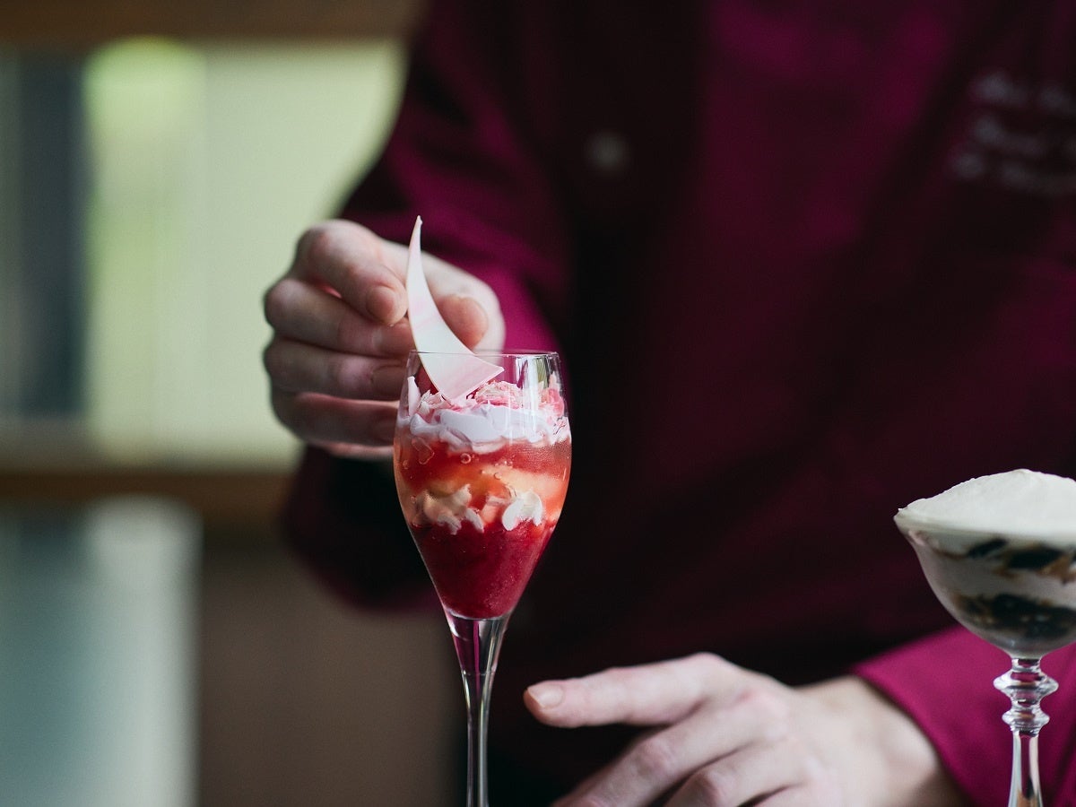 食後でもスルッとお腹に入る〆パフェ