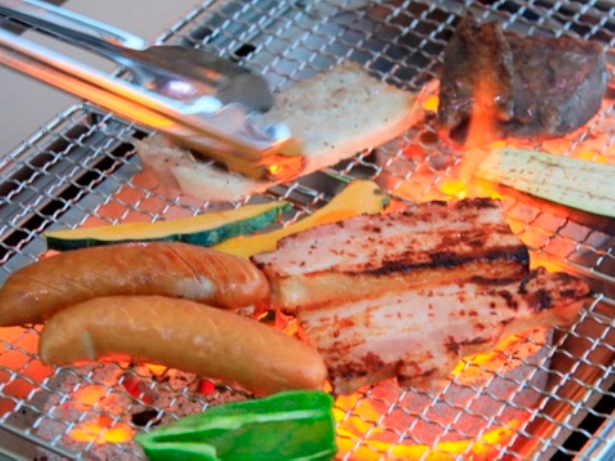 わんちゃんとBBQをお楽しみください