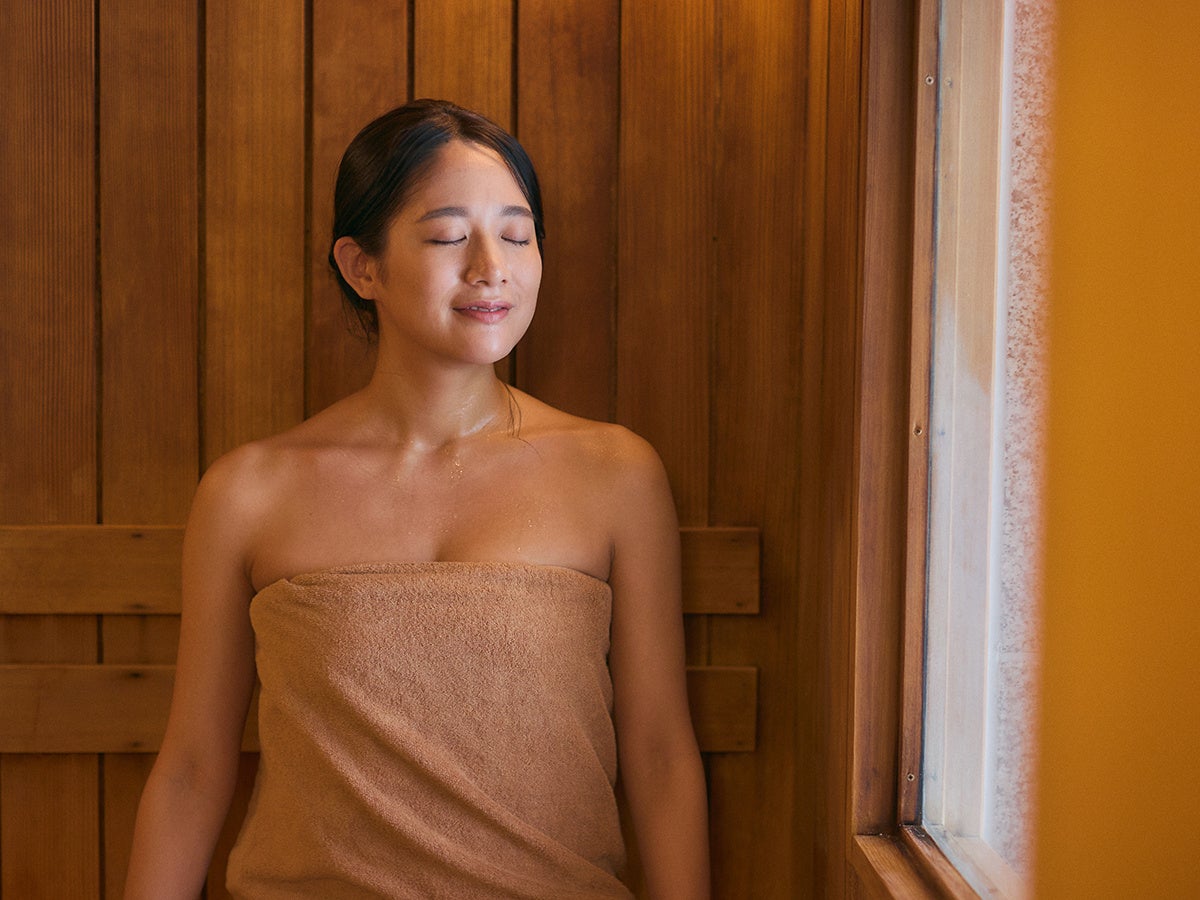 サウナでデトックス