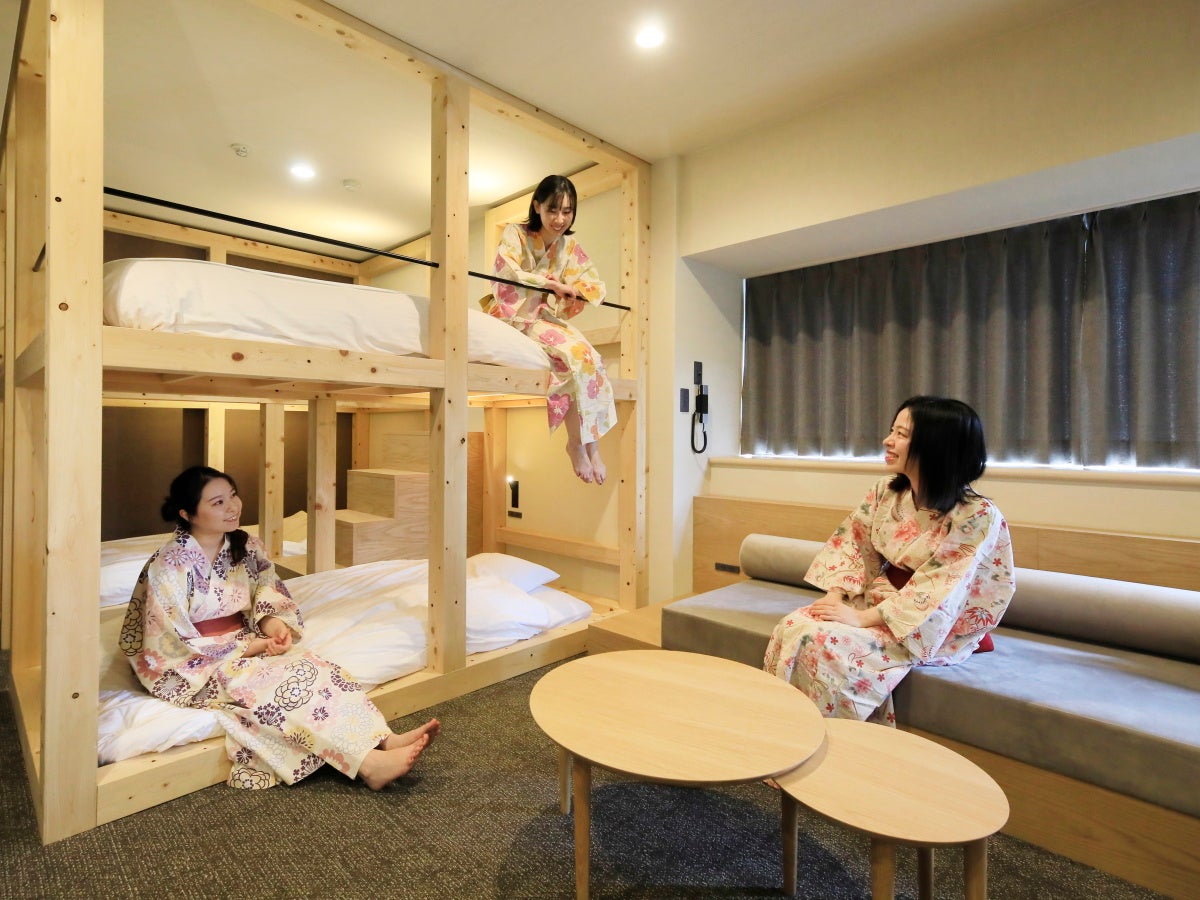 露天風呂付きロフトツインルーム