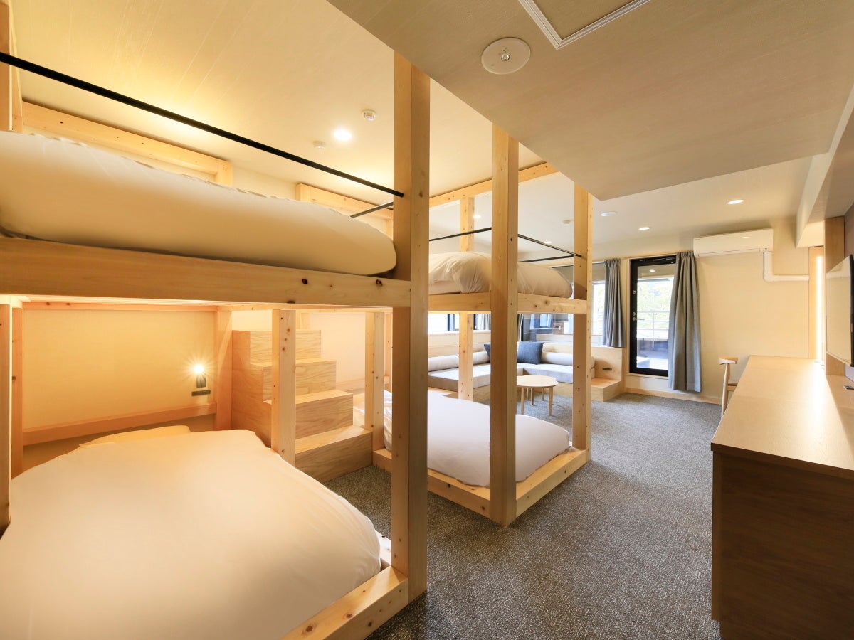 露天風呂付きロフトツインルーム