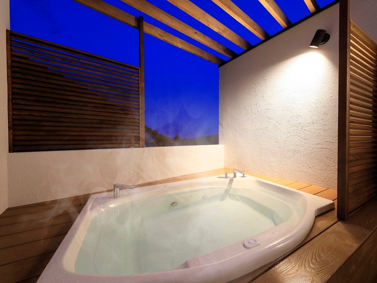 【ゆがわら風雅】屋上貸切露天ジャグジー