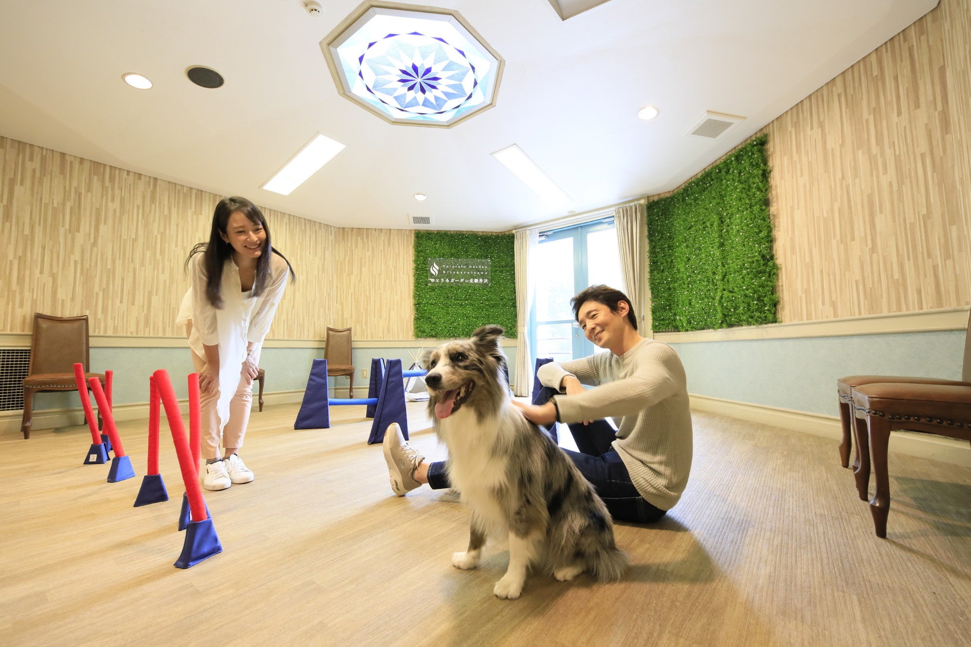 【ゆとりろガーデン北軽井沢】屋内ドッグラン